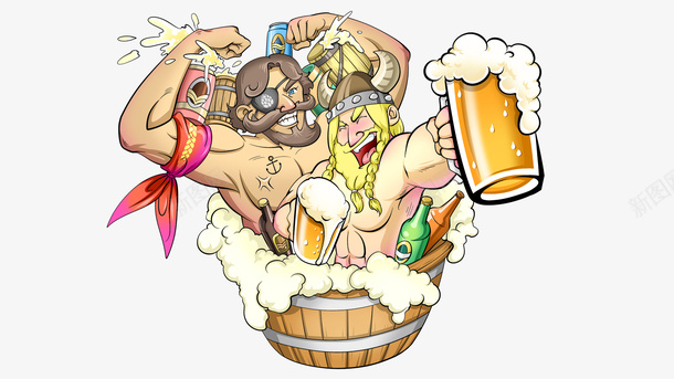 疯狂啤酒节欢乐夏日海报广告png免抠素材_新图网 https://ixintu.com 啤酒节 夏日 广告 欢乐 海报 疯狂