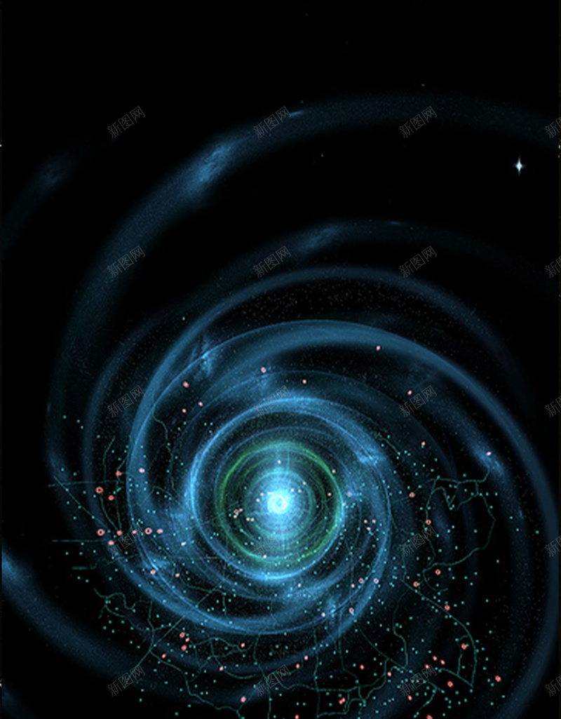 梦幻炫酷科技感H5背景jpg设计背景_新图网 https://ixintu.com 商务 梦幻 炫酷 科幻 科技 科技H5背景 科技背景素材