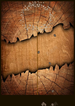 古典木质展板背景海报
