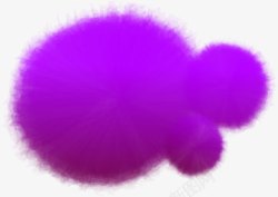 紫色效果圆形图标素材