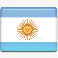 阿根廷国旗图标素材