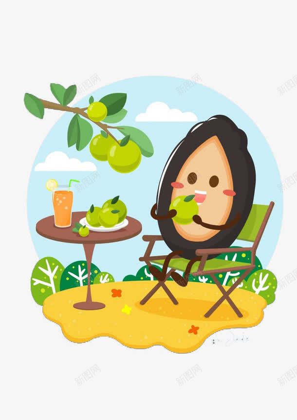 卡通下午茶psd免抠素材_新图网 https://ixintu.com 下午茶 卡通 桌椅