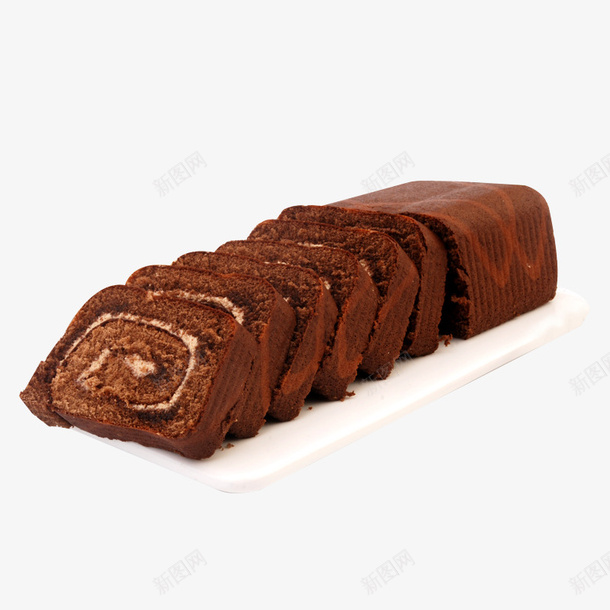 黑巧克力蛋糕卷面包png免抠素材_新图网 https://ixintu.com 女孩 巧克力面包 面包 面包卷 黑巧克力蛋糕卷
