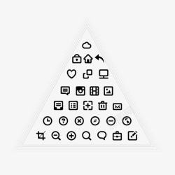 小图标组成小图标组成的金字塔高清图片