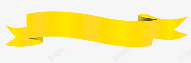 黄色装饰条png免抠素材_新图网 https://ixintu.com 亮色 天猫淘宝 装饰条 边框折条 黄色折条 黄色装饰条
