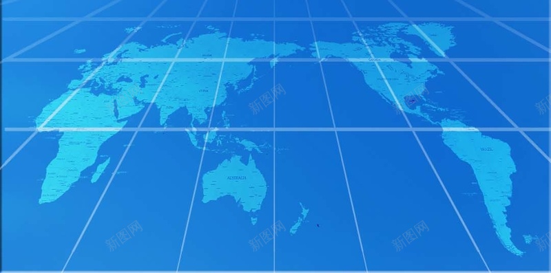 蓝色科技地图环形H5背景psd设计背景_新图网 https://ixintu.com H5背景 商务 地图 环形 科幻 科技 科技背景素材 蓝色