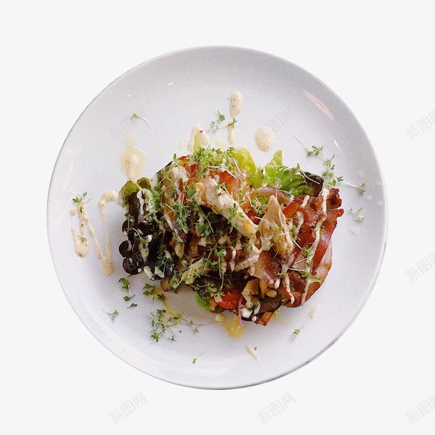 一盘西餐沙拉png免抠素材_新图网 https://ixintu.com 沙拉 盘子 蔬菜 西餐