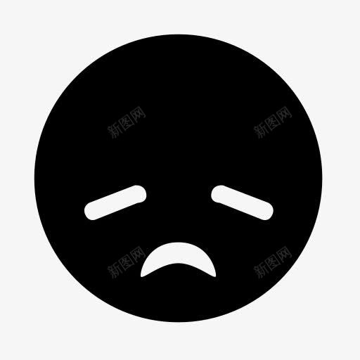 表情符号面对悲伤imoticons图标png_新图网 https://ixintu.com Emoticon face sad 悲伤 表情符号 面对