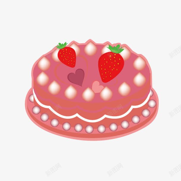 卡通水果奶酪蛋糕png免抠素材_新图网 https://ixintu.com 卡通 奶酪 水果 蛋糕