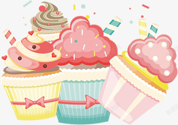 甜品蛋糕卡通png免抠素材_新图网 https://ixintu.com 卡通 卡通甜品蛋糕 卡通蛋糕 小蛋糕 玛芬蛋糕 甜品 蛋糕 面包