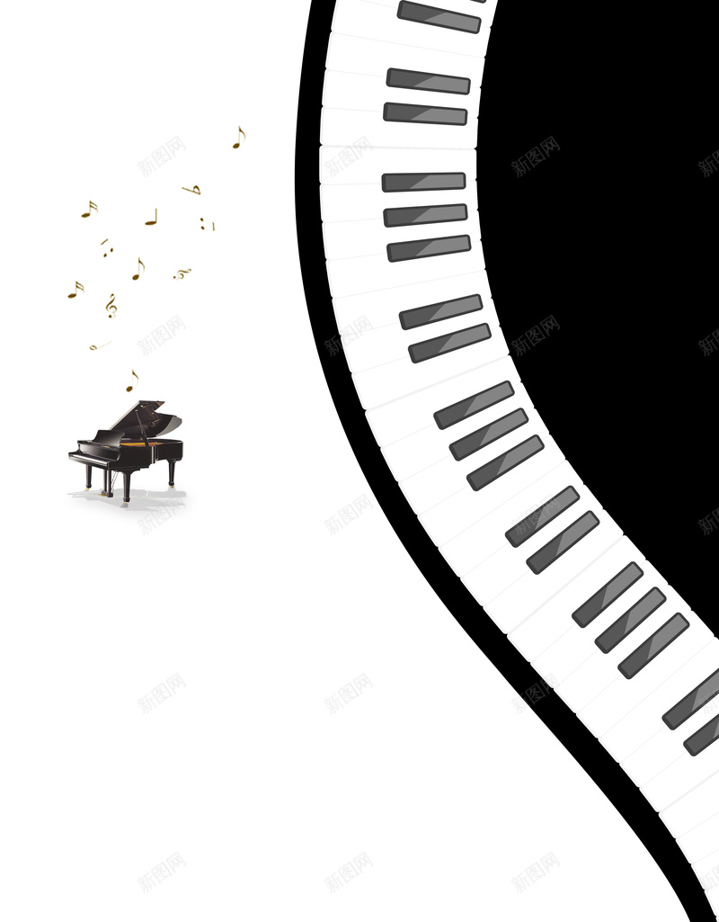 钢琴音乐创意海报psd设计背景_新图网 https://ixintu.com 创意 创意海报 创意背景 展板背景 海报 钢琴 钢琴海报 音乐 音乐海报