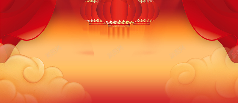 新年传统中式简约bannerpsd设计背景_新图网 https://ixintu.com 2018 2018狗年 喜迎新春 新年 新年快乐 新春大吉 春节 狗年 狗年吉祥 金狗 除夕 除夕夜