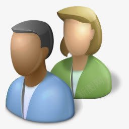 男女卡通图标图标