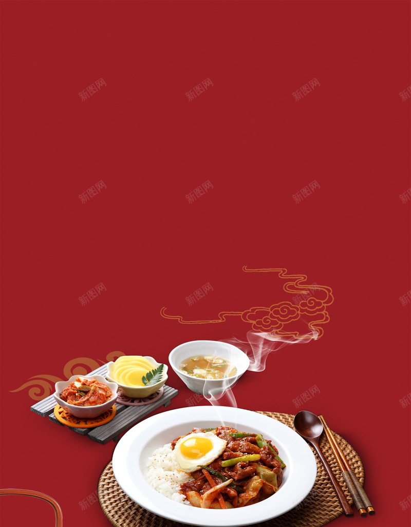 传统美食美味盖浇饭jpg设计背景_新图网 https://ixintu.com 炒饭 盖饭 美味 美食 餐饮 盖浇饭 盖浇饭展板 美食节 美食文化 平面设计 分层文件 PSD源文件 150PPI