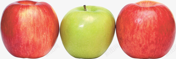 排成一排的苹果png免抠素材_新图网 https://ixintu.com 水果 红苹果 苹果 青苹果