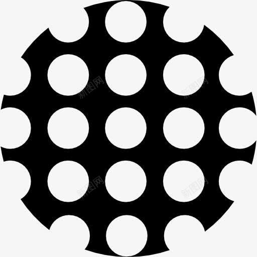圆与点图标png_新图网 https://ixintu.com 圆 地球 形 形状 模式 点
