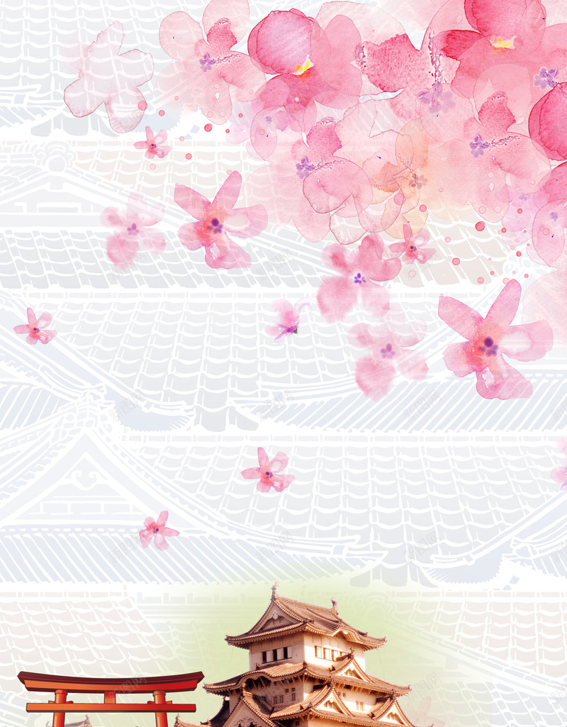 美容化妆品海报psd设计背景_新图网 https://ixintu.com 中国风 养生海报温暖 浪漫 粉色 花 花卉