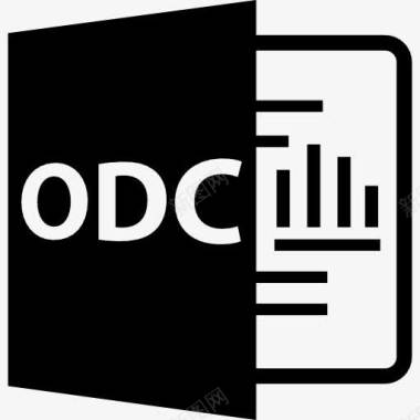 ODC的开放文件格式图标图标
