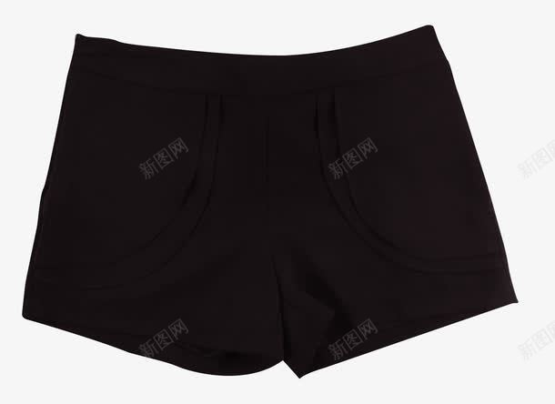 女士黑色短裤png免抠素材_新图网 https://ixintu.com 女士 实物 短裤 黑色