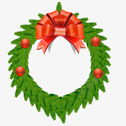 圣诞节花花环SmashingChristmaspng免抠素材_新图网 https://ixintu.com Christmas Wreath flower 圣诞节 花 花环