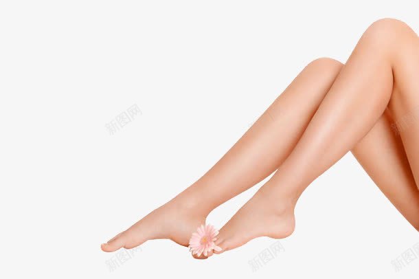 美腿png免抠素材_新图网 https://ixintu.com 美腿 花 装饰图案
