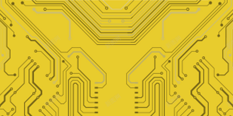 黄色电路板h5背景psd设计背景_新图网 https://ixintu.com h5背景 商务 大气 接线图 电路板 科幻 科技 黄色 黄色电路板