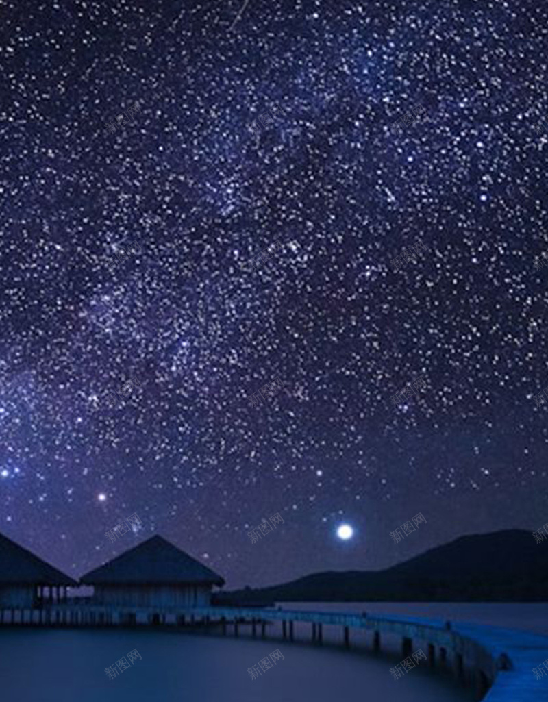 星空夜景h5背景元素背景图片免费下载 素材m Vbvbqbwvm 新图网