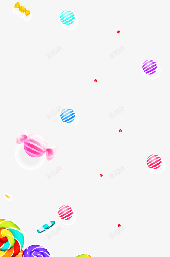 糖果粉色装饰可爱png免抠素材_新图网 https://ixintu.com 可爱 粉色 糖果 装饰