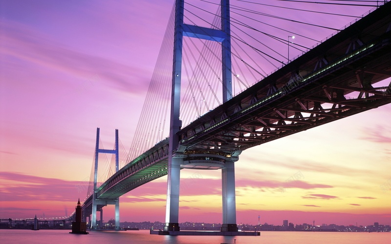 傍晚彩霞风光jpg设计背景_新图网 https://ixintu.com 交通 城市 夜景 大气 黄昏夜景