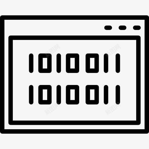 浏览器代码大纲符号一圈图标png_新图网 https://ixintu.com SEO 全面概述 接口 浏览器代码 窗口 符号 象征 轮廓