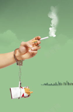 吸烟危害家庭公益广告背景背景