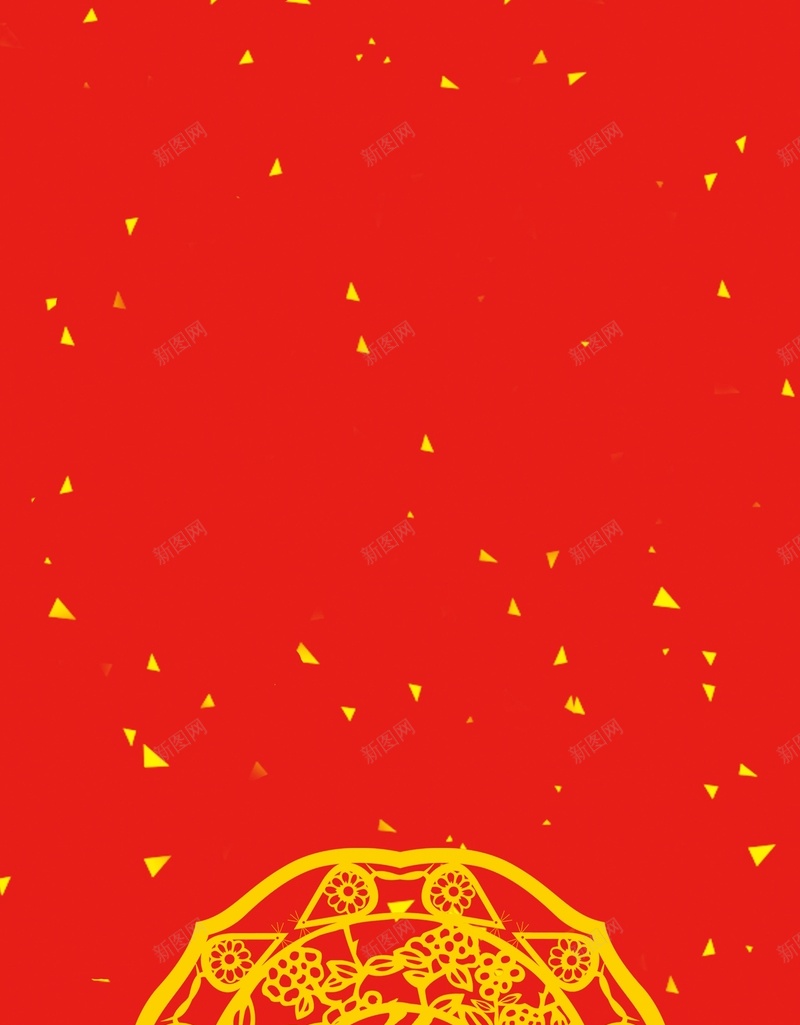 中国风新年条幅背景jpg设计背景_新图网 https://ixintu.com 中国风 新年 条幅 背景