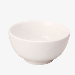 白色的陶瓷碗素材