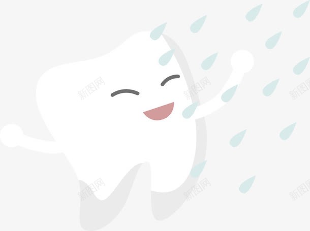 卡通搞怪牙齿png免抠素材_新图网 https://ixintu.com 卡通 搞怪 牙齿 雨水