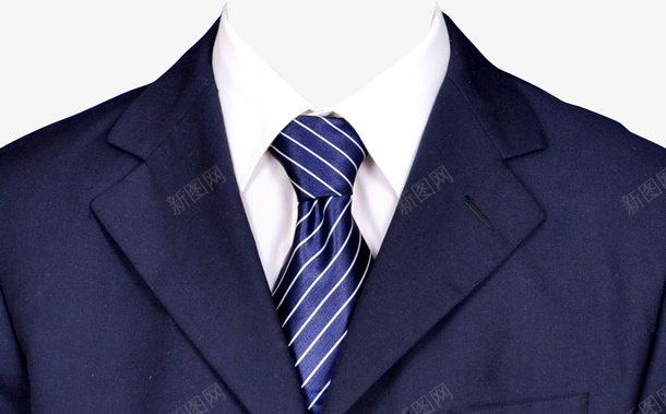 蓝色西装领带png免抠素材_新图网 https://ixintu.com 一寸照片 两寸照片 男士证件照 白衬衫 蓝色 西装 证件照抠图 证件照服装、职业装、工作照片 证件照模板 领带