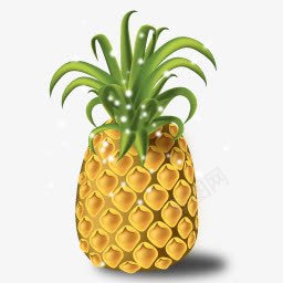 菠萝图标png_新图网 https://ixintu.com pineapple 菠萝
