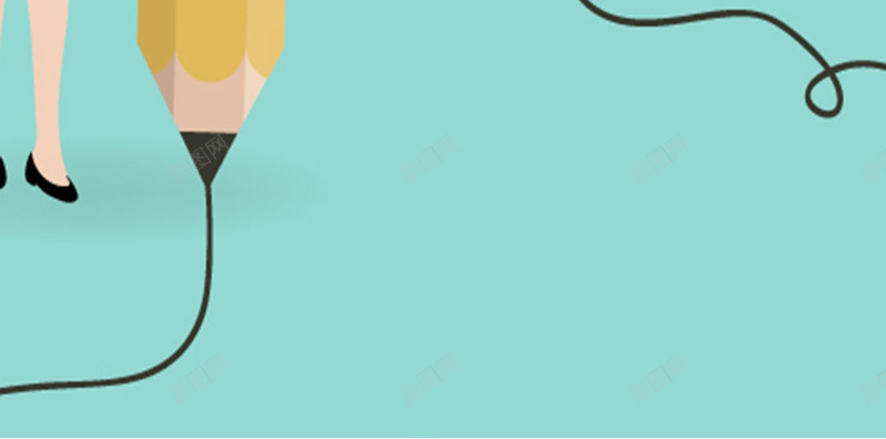 抱铅笔的商务男女素材jpg设计背景_新图网 https://ixintu.com 人物 卡通 男女 痕迹 铅笔 H5素材 开心 快乐 童趣 手绘