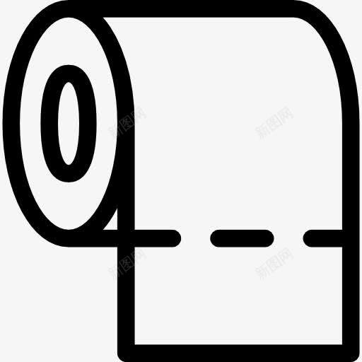 卫生纸图标png_新图网 https://ixintu.com 卫生 浴室 清洁