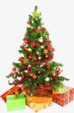 圣诞彩灯christmastree圣诞树高清图片