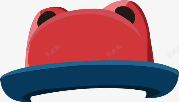 卡通红蓝帽子装饰png免抠素材_新图网 https://ixintu.com 卡通 卡通帽子 卡通帽子装饰 可爱 可爱帽子 帽子 帽子装饰 红蓝 红蓝帽子装饰