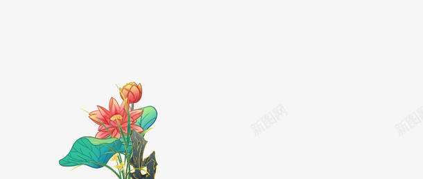 花朵树枝装饰元素手绘花朵png免抠素材_新图网 https://ixintu.com 花朵 树枝 装饰元素 手绘花朵