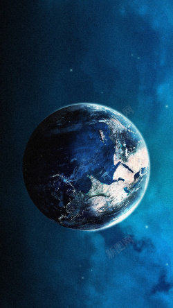 神秘星球星球H5背景高清图片