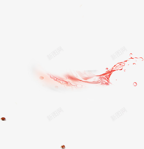 红色透明西瓜汁png免抠素材_新图网 https://ixintu.com 喷溅 红色液体 西瓜汁 透明水