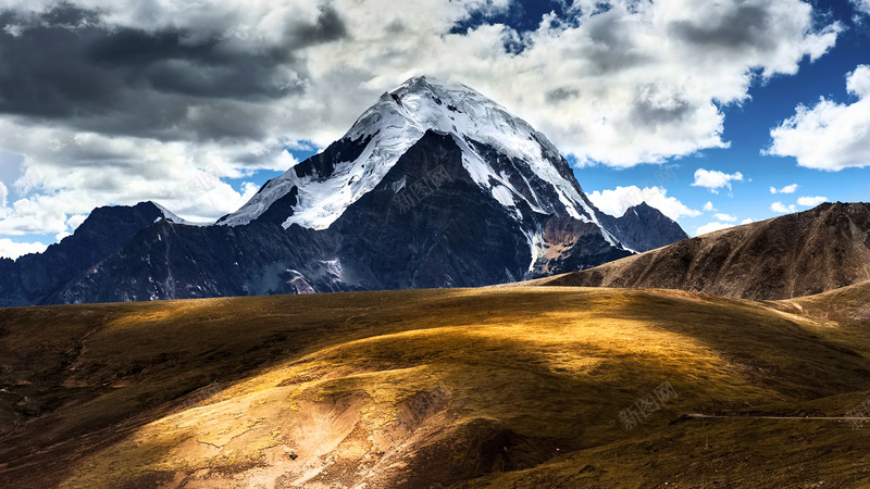 西藏人文风景4jpg设计背景_新图网 https://ixintu.com 山水 天空 自然 深邃