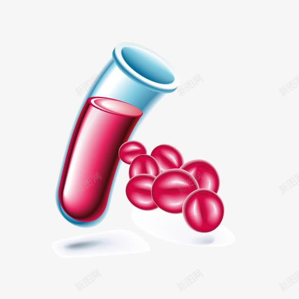 红细胞测试png免抠素材_新图网 https://ixintu.com 元素 医疗 扁平 科学 红细胞