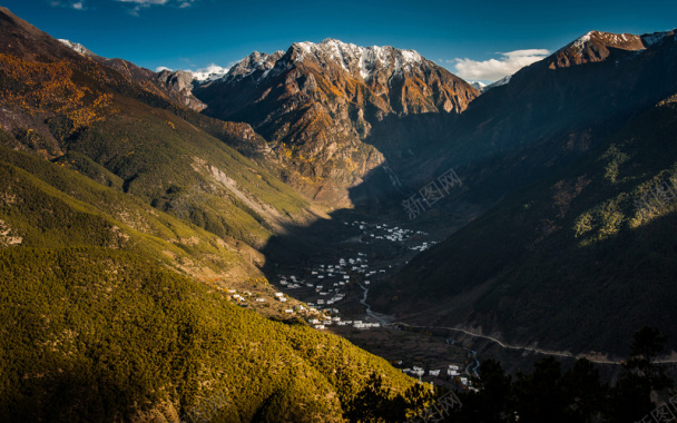 西藏人文风景11背景