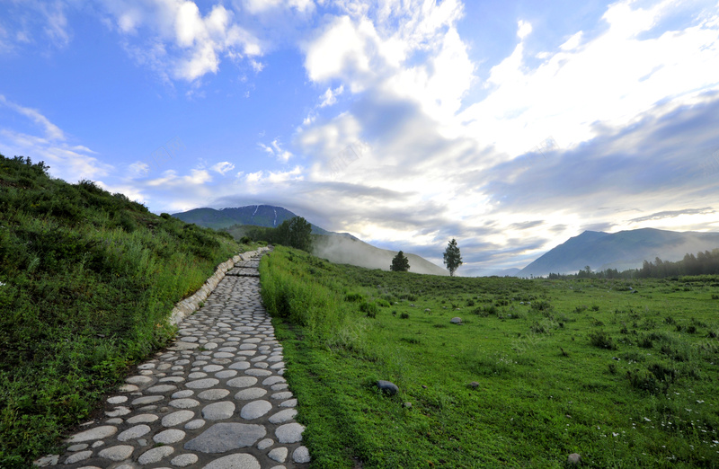 野外美丽的石头小路jpg设计背景_新图网 https://ixintu.com 野外 美丽 石头 摄影 风景 小路平和