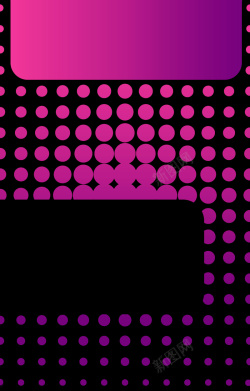 扁平网格紫色圆点网格创意海报背景高清图片