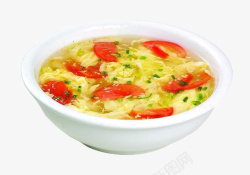 番茄鸡蛋汤2素材