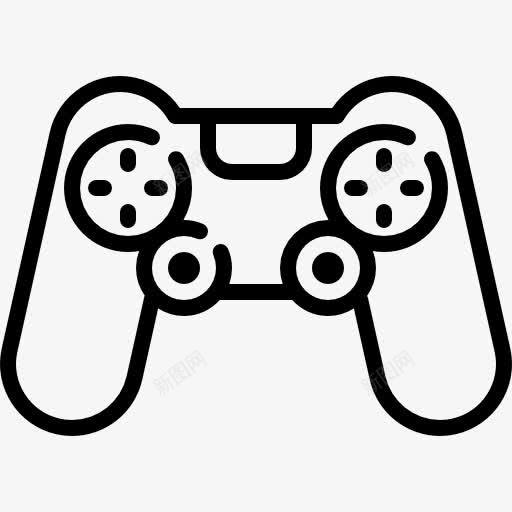 DualShock图标png_新图网 https://ixintu.com 技术 游戏 游戏手柄 游戏控制器 玩家 视频游戏